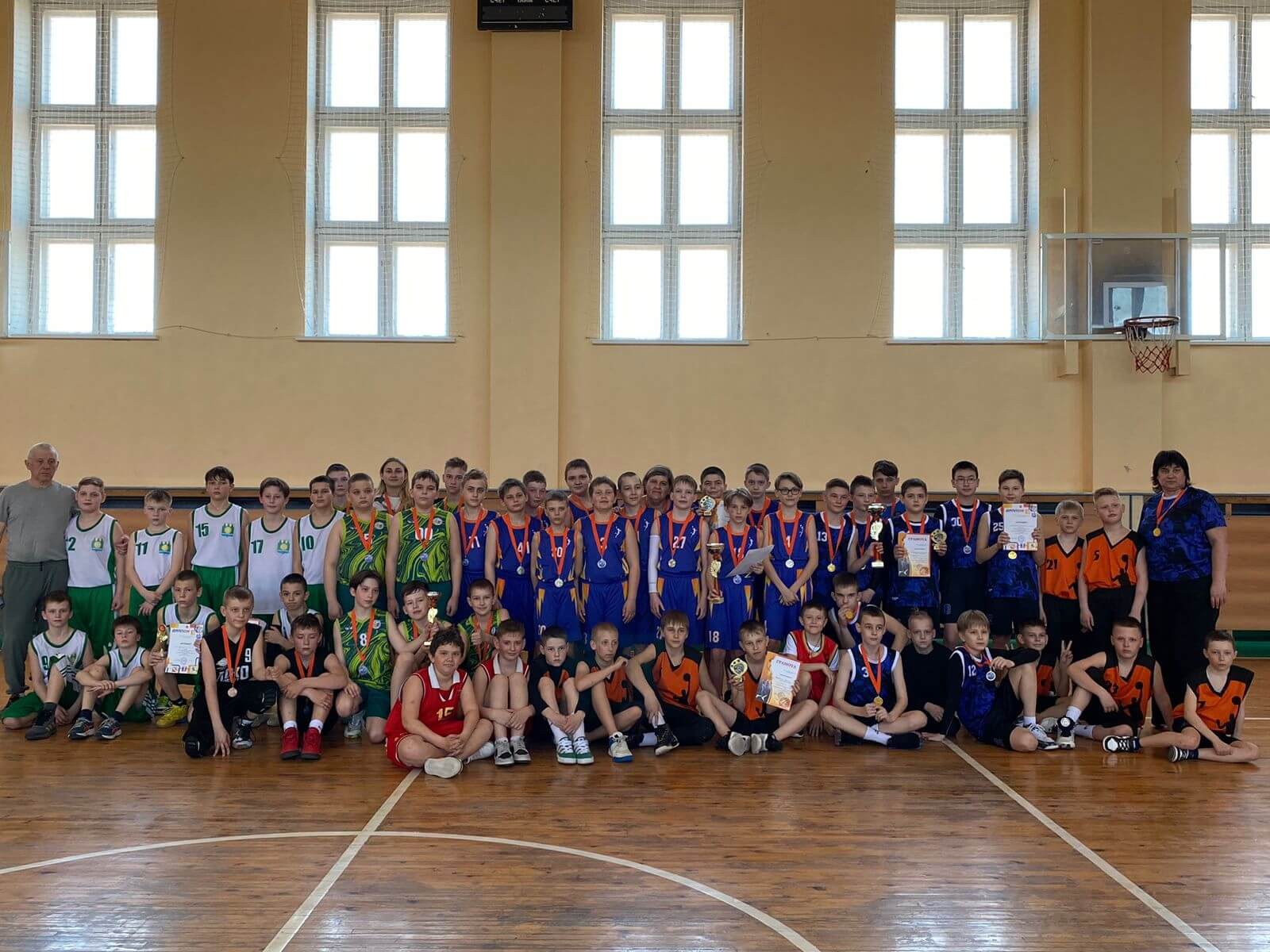 Турнир по баскетболу среди юношей 2011 г.р. памяти К.А. Выжимова