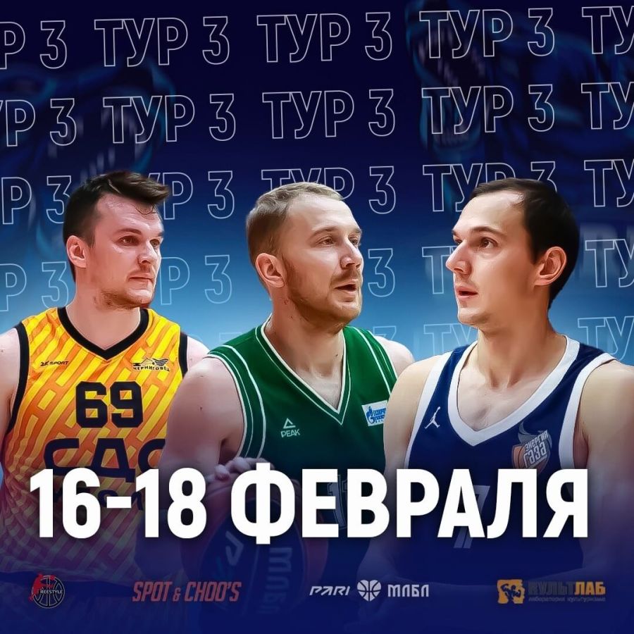 МЛБЛ Сибирская баскетбольная лига - 3 тур // Новосибирск 2024